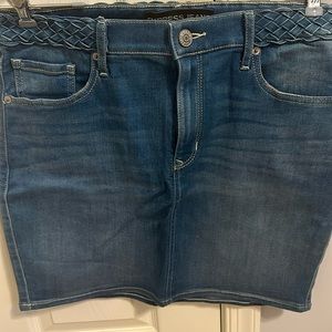 Express denim skirt